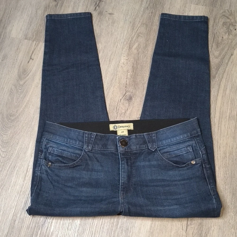 Stretch Ankle  w/ 27" Inseam Democracy Absolution Denim Jeans sac729 - Picture 2 of 5